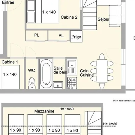 Spacieux En Duplex Aux Saisies, 8 Pers, Plein Sud, Arrivee Et Depart Aux Pieds - Fr-1-594-39 Apartment